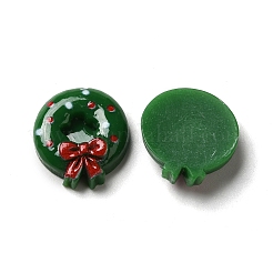 Christmas Opaque Resin Cabochons&nbsp;RESI-K019-34