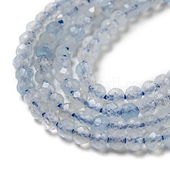 Natural Aquamarine Beads Strands&nbsp;G-A097-A17-01