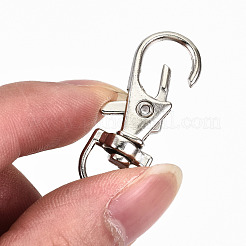 Alloy Swivel Lobster Claw Clasps&nbsp;X-PALLOY-T010-02P