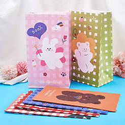 12Pcs 6 Color Rectangle Paper Candy Bags&nbsp;CARB-MB0001-09