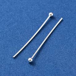 925 Sterling Silver Ball Head Pins&nbsp;STER-M117-05A-S
