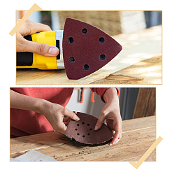 120Pcs 12 Colors Sanding Polish Abrasive Disc Paper&nbsp;DIY-BC0014-55