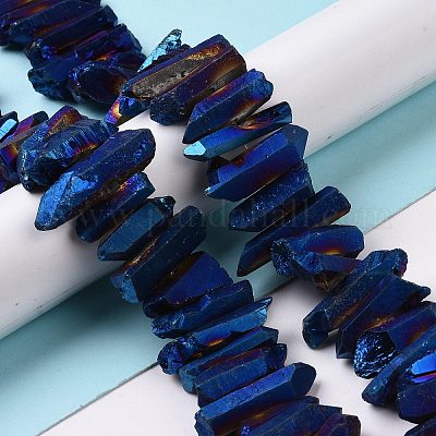 Natural Quartz Crystal Points Beads Strands&nbsp;G-K181-B14-1