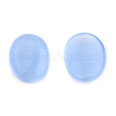 Cat Eye Glass Cabochons&nbsp;CE062-13X18-19-1