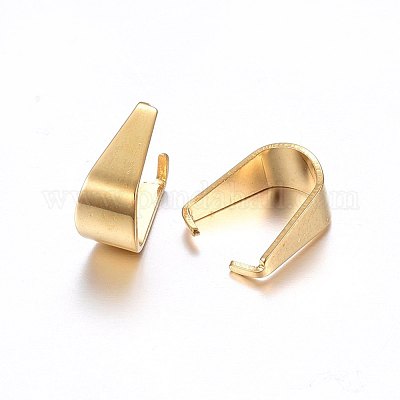 201ステンレススチールスナップオンベイル ゴールドカラー