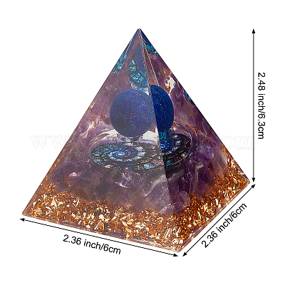 Crystal Epoxy Display Decorations&nbsp;DJEW-WH0034-26C-1