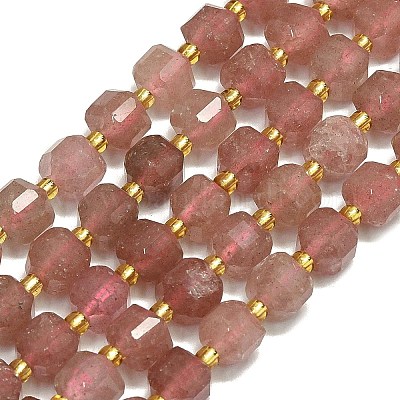 Natural Strawberry Quartz Beads Strand&nbsp;G-I376-D09-01-1