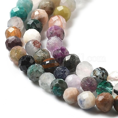 Natural Mixed Stone Beads Strands&nbsp;G-T108-39A-1