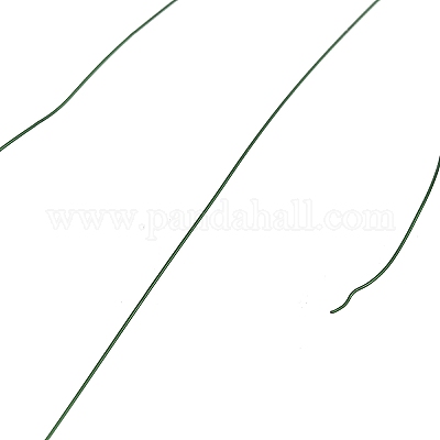 焼き絵の具 鉄線  ラウンド  グリーン  0.3mm  約328.08フィート（100m）/ロール&nbsp;MW-NH0001-02A-1
