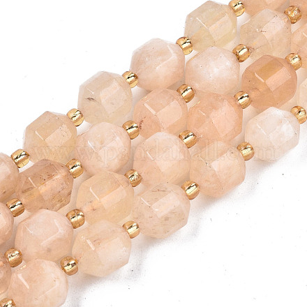Natural Dolomite Beads Strands G-T131-85B-10-1
