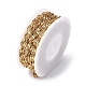 304 Stainless Steel Textured Dapped Chains&nbsp;CHS-G041-01G-3