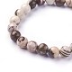 Natural Zebra Jasper Beads Stretch Bracelets&nbsp;BJEW-F380-01-B04-3
