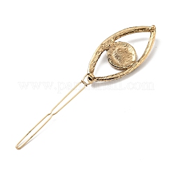 Alloy Rhinestone Hair Barrettes&nbsp;PHAR-H070-01AG