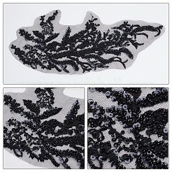 3D Computerized Embroidery Polyester Iron on/Sew on Patches&nbsp;DIY-WH0043-86