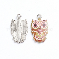 Alloy Enamel Pendants&nbsp;ENAM-TAC0001-29D