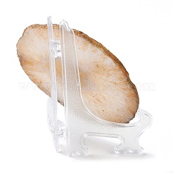 Printed Natural Agate Slice Stone Ornament&nbsp;DJEW-M011-02J