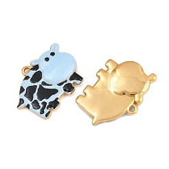 Printed 304 Stainless Steel Enamel Pendants&nbsp;SA-CBADC81-08G-03