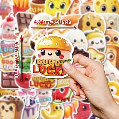 50Pcs Cartoon Food Paper Sticker&nbsp;STIC-C012-11