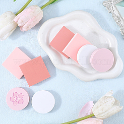 8Pcs 4 Styles Rubber Stamps&nbsp;AJEW-CP0008-33