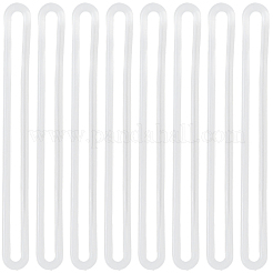 PVCバンド100個  透明  80x8x2.5mm&nbsp;FIND-CN0002-30A