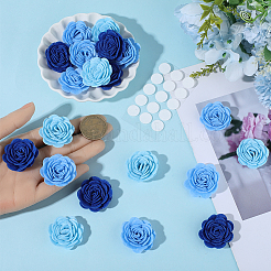 1Set Self-adhesive Non Woven Roses Fabric&nbsp;DIY-SC0032-32A