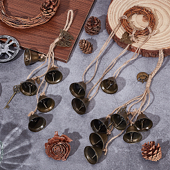 3Pcs Alloy Wind Chime&nbsp;HJEW-UN00102