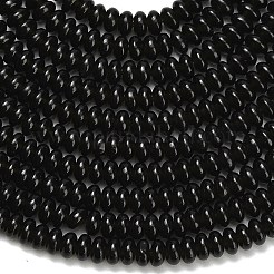 Natural Ice Obsidian Beads Strands&nbsp;G-L635-A11-4x2mm-02