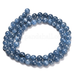 Natural Kyanite Beads Strands&nbsp;G-C259-B01-8mm-02