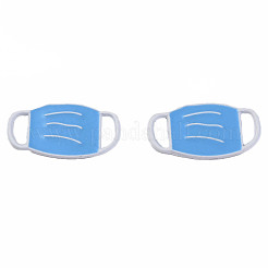 Spray Painted Alloy Enamel Connector Charms&nbsp;PALLOY-N160-86