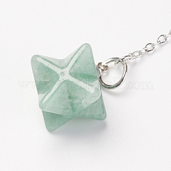 Chakra Natural Green Aventurine Dowsing Pendulums&nbsp;X-G-F516-01F