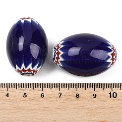 Handmade Millefiori Glass Beads&nbsp;LAMP-Z021-03