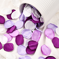 Polyester Artificial Rose Flower Petals&nbsp;AJEW-WH20067-107A