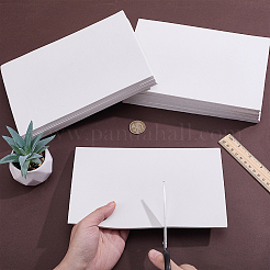 長方形のEVAフォームボード  クラフトフォーム  ホワイト  230x150x3mm  30pc&nbsp;AJEW-WH0643-043B-02