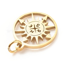 201 Stainless Steel Pendants&nbsp;STAS-G258-03G