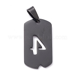304 Stainless Steel Pendants&nbsp;STAS-H144-02EB-4