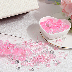 1100Pcs Acrylic Rhinestone Pointed Back Cabochons&nbsp;GACR-SP0001-05C