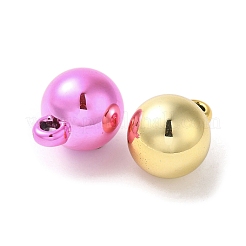 メッキアクリルパーツ  クリスマスのベルチャーム  ミックスカラー  21x16mm  穴：3.3mm&nbsp;OACR-B020-01