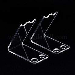 透明アクリルペンディスプレイスタンド  ペン軸  透明  8x7x4.15cm&nbsp;ODIS-WH0001-72A