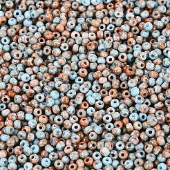 Picasso Glass Seed Beads&nbsp;GL-N001-01A-11