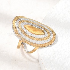 304 Stainless Steel Cuff Open Rings for Women&nbsp;SA-CBA82C8-17GP