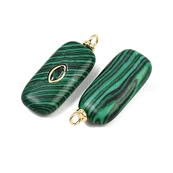 Synthetic Malachite Pendants&nbsp;KK-B157-43G-01