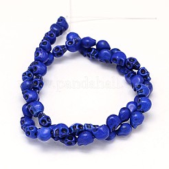 Dyed Synthetic Turquoise Bead Strands&nbsp;G-M145-08-A