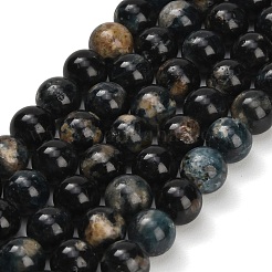 Natural Blue Tourmaline Beads Strands&nbsp;GG-NH0002-A01-10mm