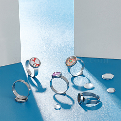 DIY Blank Dome Ring Making Kit&nbsp;FIND-UN0002-41