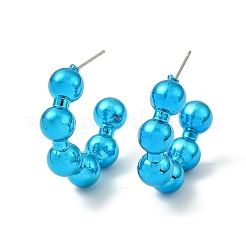Round Ball Acrylic Stud Earrings&nbsp;EJEW-P251-18