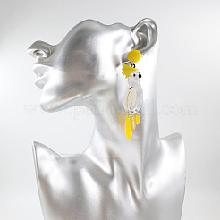 Acrylic Dangle Stud Earrings&nbsp;WGEFE58-02