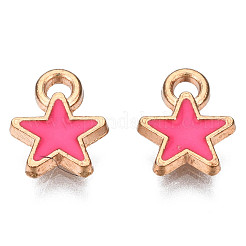 Alloy Enamel Star Charms&nbsp;ENAM-N054-69B-NR