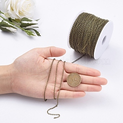 Brass Cable Chains&nbsp;CHC027Y-AB