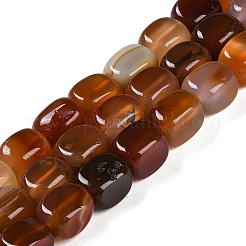 Natural Red Agate Beads Strands&nbsp;G-M403-D05-01