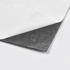 家具のための黒い滑り止めの泡の接着剤のパッドのマット  接着剤で  長方形  ブラック  30x21x0.1cm&nbsp;DIY-WH0087-C01